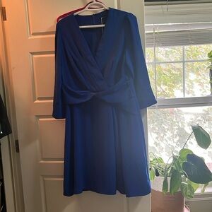 Blue Karen Millen dress